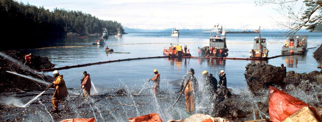 Chenega Day oil cleanup