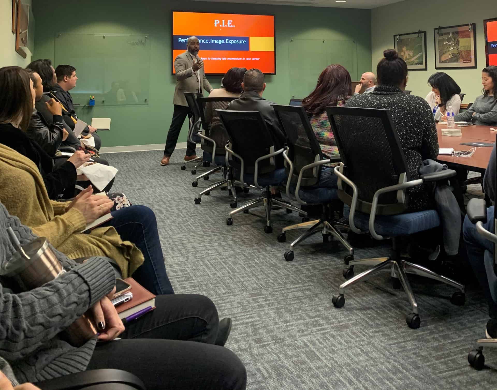 CARS President Torie Williams Gives Chenega MIOS HQ A Lesson In Leadership