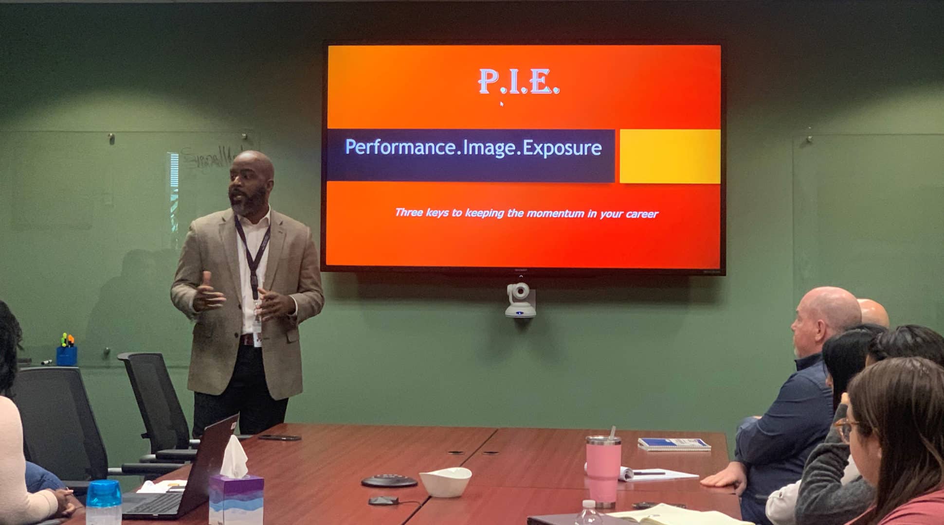 CARS President Torie Williams Gives Chenega MIOS HQ A Lesson In Leadership