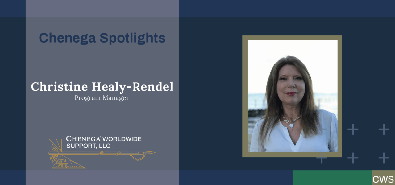 Chenega MIOS Spotlights Christine Healy-Rendel From CWS