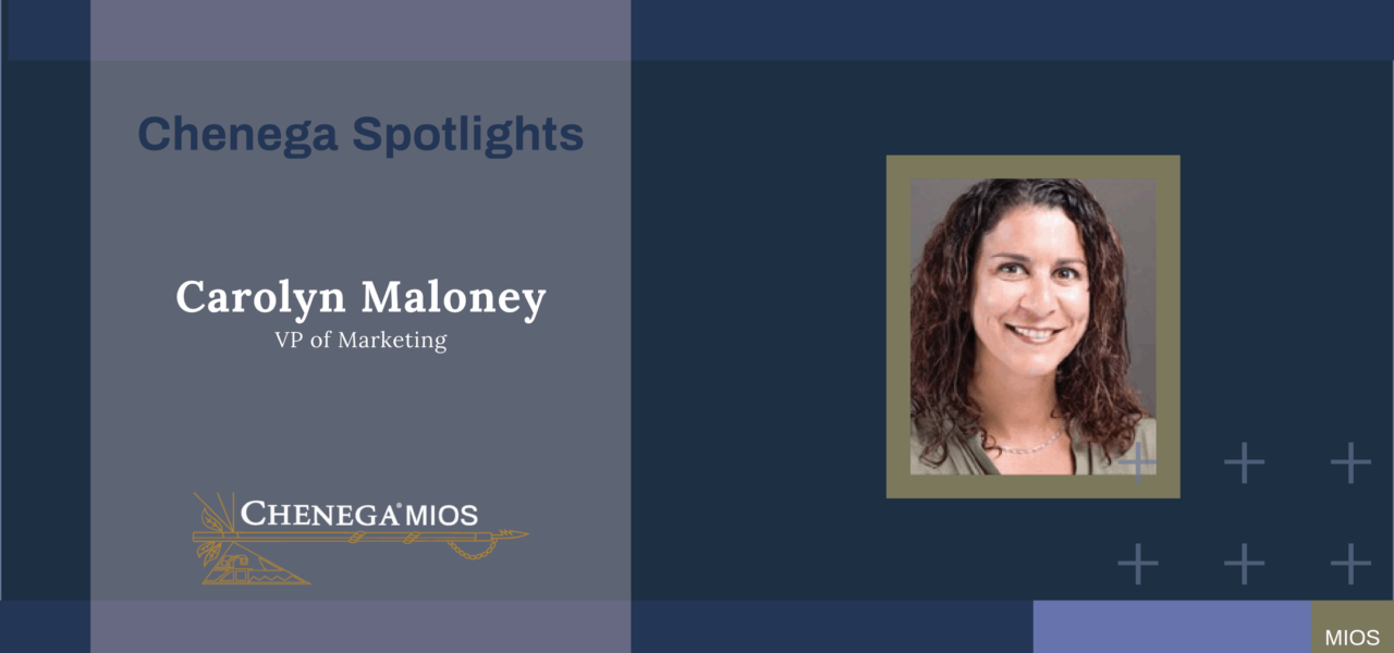 Chenega MIOS Is Proud To Recognize Carolyn Maloney For Her Promotion