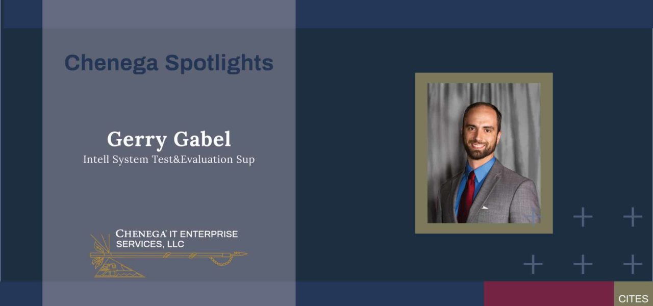 CITES Spotlights Gerry Gabel For His Outstanding Veteran Support