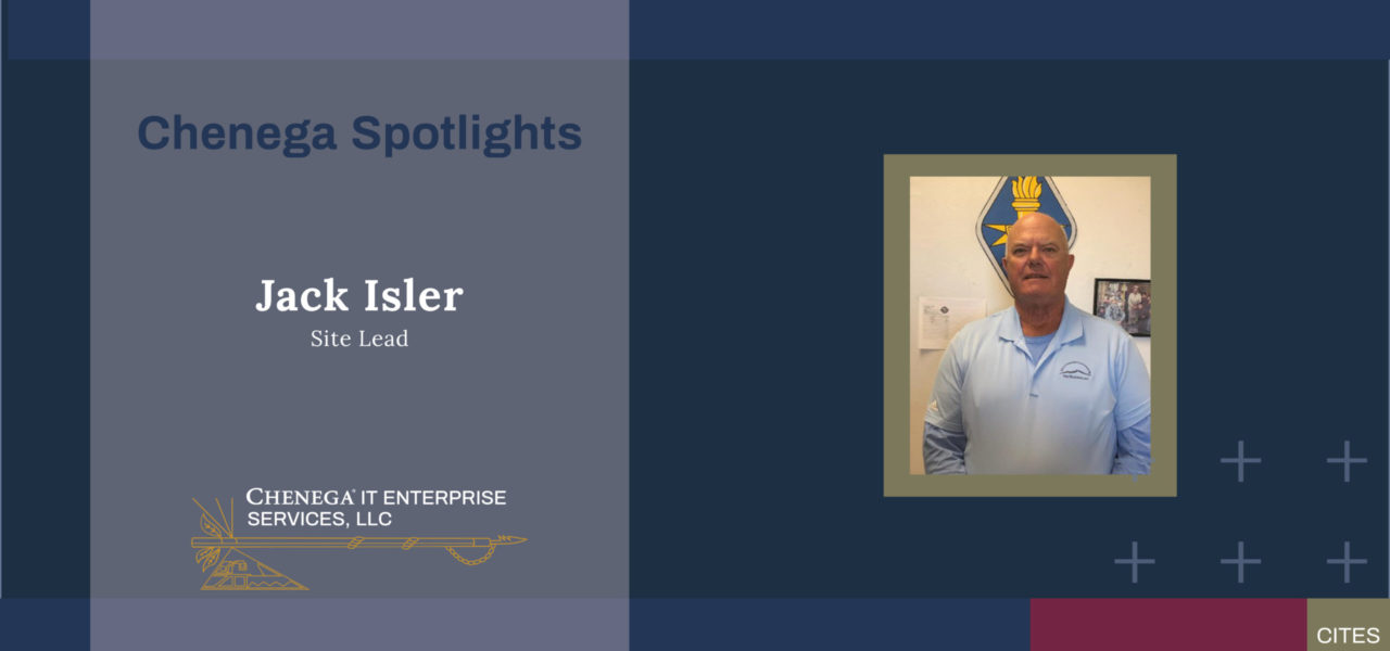 Chenega MIOS Spotlights Site Lead Jack Isler From CITES