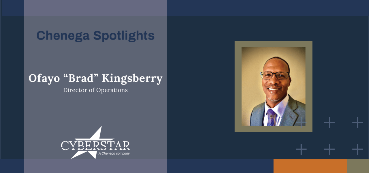 Cyberstar Welcomes New Director Of Operations, Brad Kingsberry