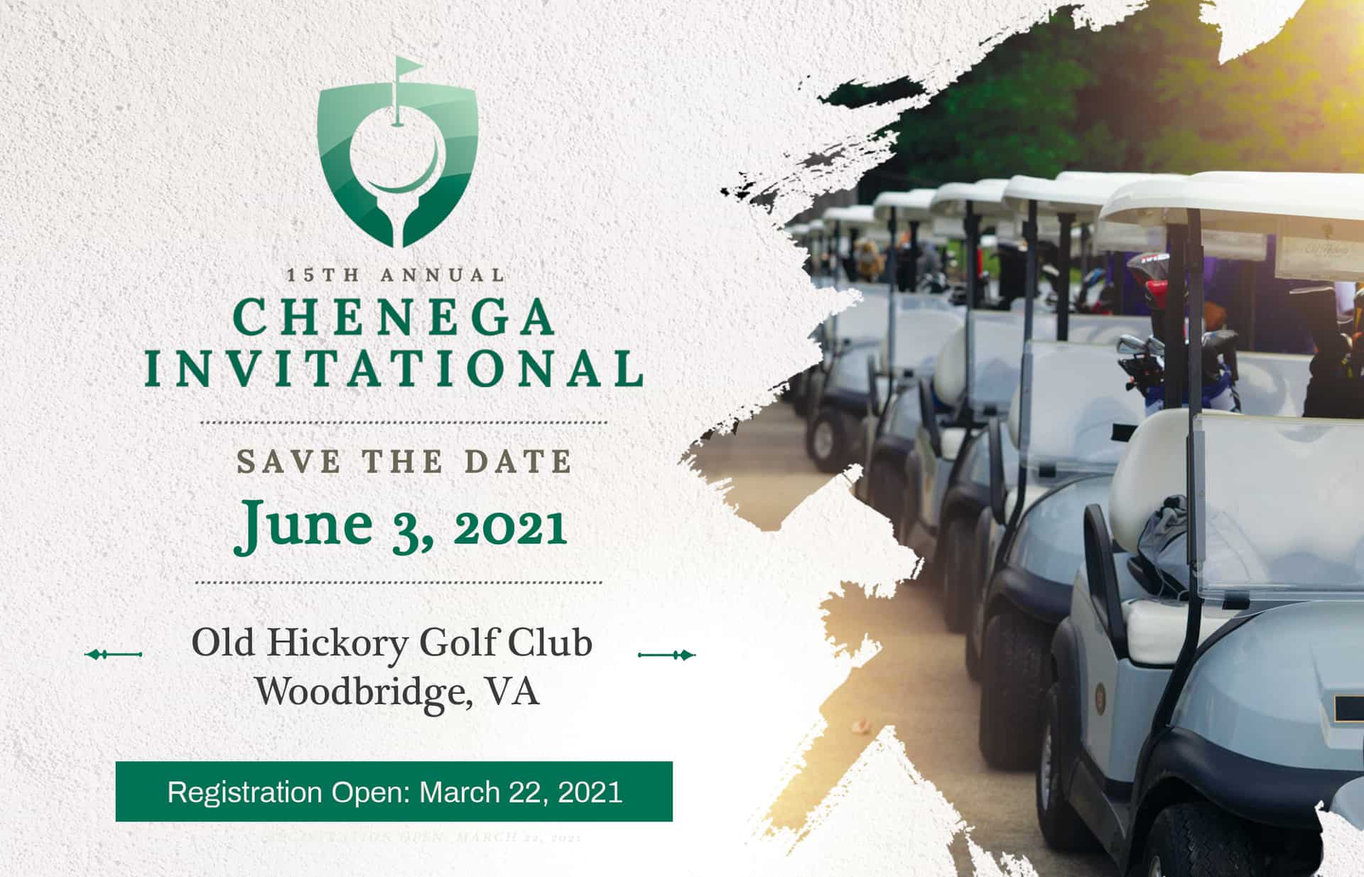 Save the Date- 15th Annual Chenega Invitational