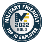 Military Friendly Top 10 Employer